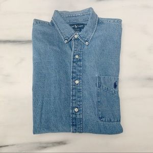 Men’s | Ralph Lauren | Shirt | Denim | Size: XL